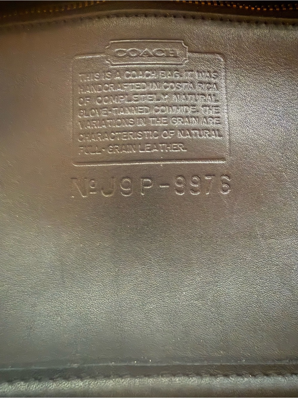 Vintage Coach Anderson bag - never used - NWT - Picture 4 of 10